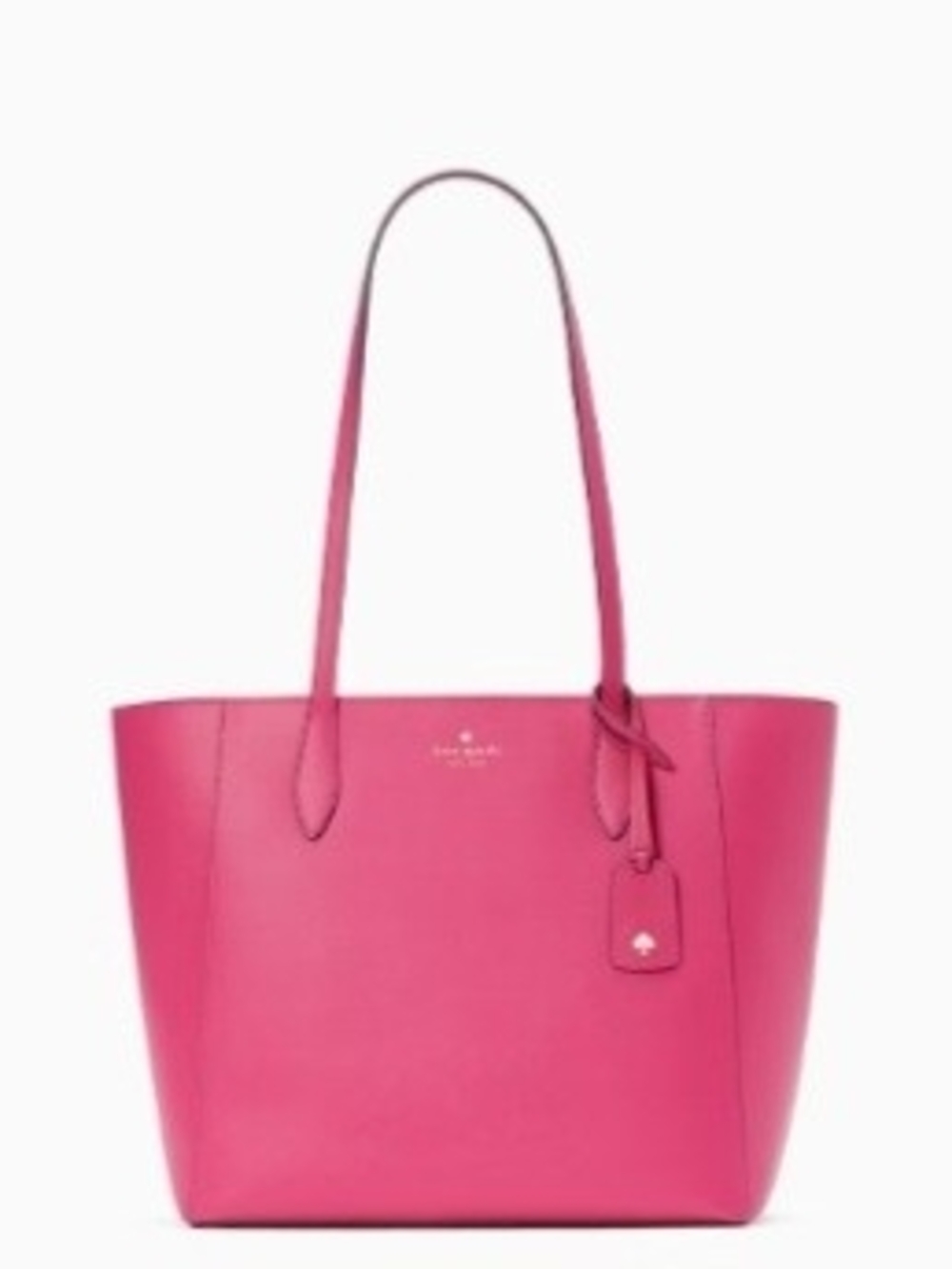 Kate Spade Dana Tote in Deep Hibiscus (Bright Pink)
